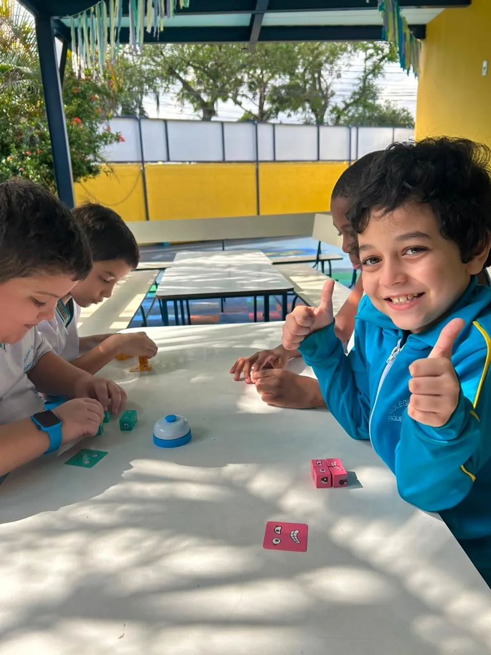 Pátio coberto do Infantil